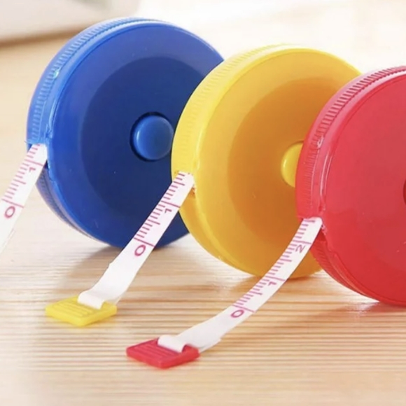 Standard & Metric Automatic Retractable Small Tape Measure Rulers (12 in all) - Picture 1 of 2